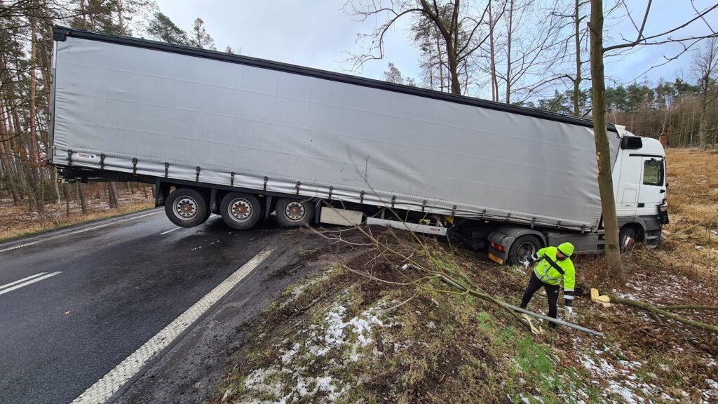 Pomoc drogowa TIR Olszyna przy awarii ciężarówki na trasie